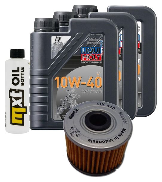 Inspektionspaket 3L 10W-40 + Ölfilter für Honda SLR 650 ccm Bj. 1997 - 1998