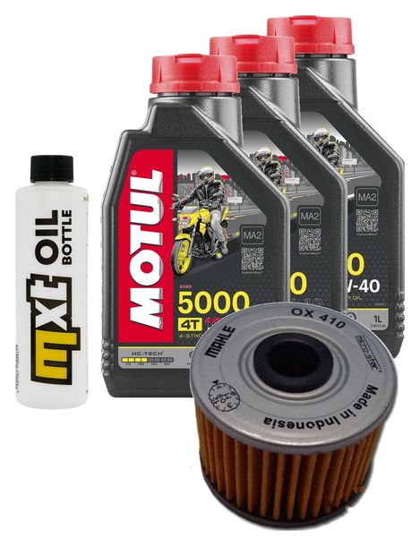 Inspektionspaket 3L 10W-40 + Ölfilter für Honda SLR 650 ccm Bj. 1997 - 1998