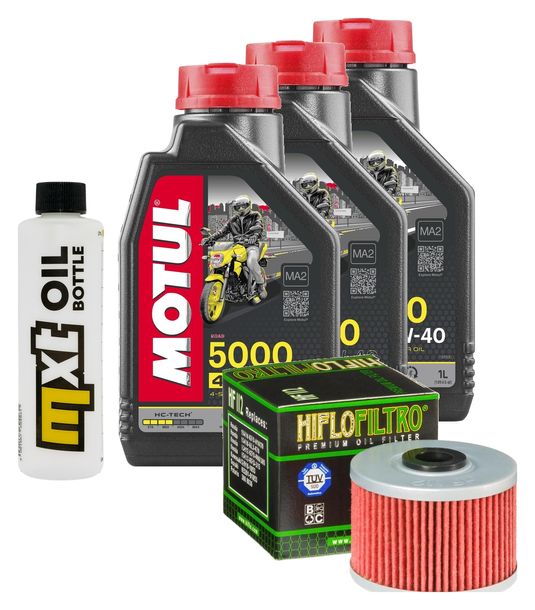 Inspektionspaket 3L 10W-40 + Ölfilter für Honda SLR 650 ccm Bj. 1997 - 1998