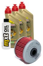3L 10W-40 inspection package+ oil filter for Honda SLR 650 ccm Year 1997 - 1998