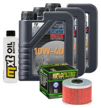 3L 10W-40 inspection package+ oil filter for Honda SLR 650 ccm Year 1997 - 1998