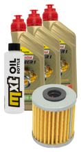3L 10W-40 inspection package+ oil filter for Honda SLR 650 ccm Year 1997 - 1998