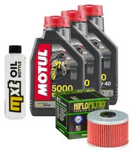 3L 10W-40 inspection package+ oil filter for Honda SLR 650 ccm Year 1997 - 1998