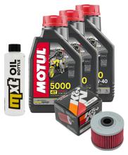 3L 10W-40 inspection package+ oil filter for Honda SLR 650 ccm Year 1997 - 1998