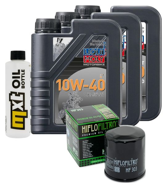 Pacchetto di ispezione 3L 10W-40+filtro olio per Honda VT C Shadow 750 ccm Anno 1993 - 1996