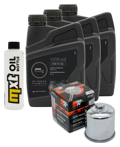 Inspektionspaket 3L 10W-40 + Ölfilter für Honda VT Shadow CSA 750 ccm Bj. 2015 - 2016