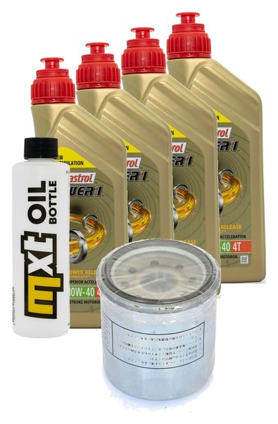 Inspektionspaket 4L 10W-40 + Ölfilter für Honda VTR F Firestorm 1000 ccm Bj. 2001