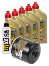 Pacchetto di ispezione 5L 10W-40 + filtro olio per Honda VTR SP-2 1000 ccm Anno 2002 - 2006