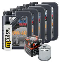 Paquete de inspección 5L 10W-40 + filtro de aceite para Honda VTR SP-2 1000 ccm Año 2002 - 2006