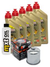 Pacchetto di ispezione 5L 10W-40 + filtro olio per Honda VTR SP-2 1000 ccm Anno 2002 - 2006
