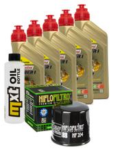 Pacchetto di ispezione 5L 10W-40 + filtro olio per Honda VTX C 1800 ccm Anno 2007 - 2008