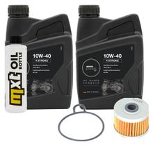 Paquet d'inspection 2L 10W-40+filtre à huile pour Honda XL V Varadero 125 ccm Année 2001 - 2003