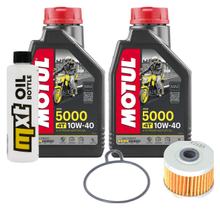 Inspectiepakket 2L 10W-40 + Oliefilter voor Honda XL V Varadero 125 ccm Bouwjaar 2001 - 2003