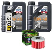 2L 10W-40 Inspection Package+oil filter for Honda XL V Varadero 125 ccm Year 2004 - 2006