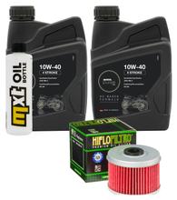 Inspektionspaket 2L 10W-40 + Ölfilter für Honda XL V Varadero 125 ccm Bj. 2004 - 2006