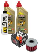 2L 10W-40 Inspection Package+oil filter for Honda XL V Varadero 125 ccm Year 2004 - 2006