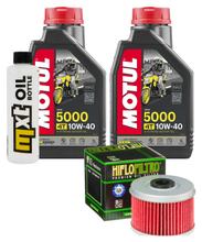 Inspectiekit 2L 10W-40 + oliefilter voor Honda XL V Varadero 125 ccm Bj. 2004 - 2006