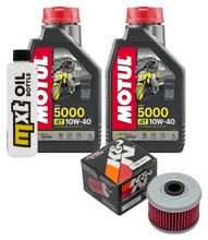 Inspektionspaket 2L 10W-40 + Ölfilter für Honda XL V Varadero 125 ccm Bj. 2004 - 2006