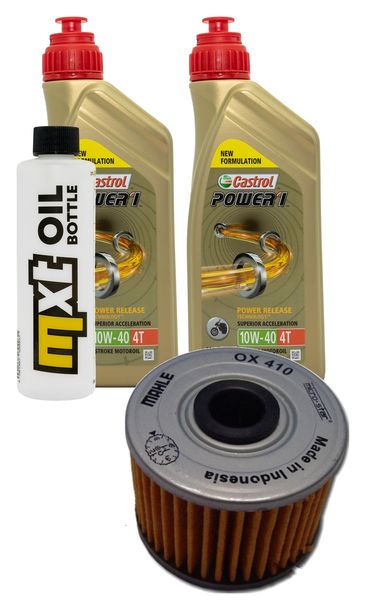 Inspektionspaket 2L 10W-40 + Ölfilter für Honda XL LMH 600 ccm Bj. 1988
