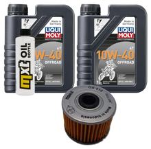 Inspektionspaket 2L 10W-40 + Ölfilter für Honda XL LMH 600 ccm Bj. 1988
