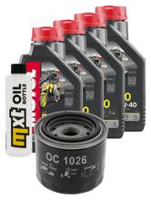 Pacchetto di ispezione 4L 10W-40 + filtro olio per Honda XLV R 750 ccm Anno 1983 - 1985