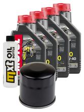 Inspectiepakket 4L 10W-40 + Oliefilter voor Honda XLV R 750 ccm Bj. 1983 - 1985