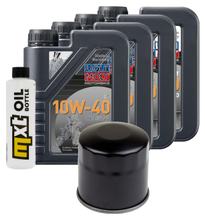 Pacchetto di ispezione 4L 10W-40 + filtro olio per Honda XLV R 750 ccm Anno 1983 - 1985