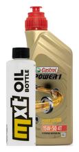 3L 15W-40 inspection package+ oil filter for Honda XRV Africa Twin 650 ccm Year 1988 - 1990