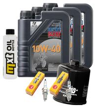 Inspektionspaket 3L 10W-40 + Ölfilter + 2x Zündkerze für Honda XRV Africa Twin 750 ccm Bj. 2003