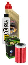 Paquete de inspección 1L 10W-50+filtro de aceite para Husaberg FC FE FS 400 - 650 ccm Año 2000 - 2007