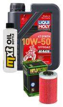 1L 10W-50 inspection package+ oil filter for Husaberg FE 450 ccm Year 2004 - 2008