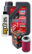 Paquete de inspección 1L 5W-40 con filtro de aceite para Husaberg FE FS 650 ccm Año 2005 - 2008