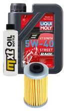 Paquete de inspección 1L 5W-40 con filtro de aceite para Husaberg FE FS 650 ccm Año 2005 - 2008