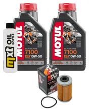 Paquet d'inspection 2L 10W-50+filtre à huile pour Husqvarna FE, KTM EXC EXC-F 250 - 501 ccm Année 2011 - 2014
