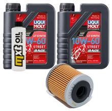 Paquete de inspección 2L 10W-60 + filtro de aceite para Husqvarna SM R 510 ccm Año 2007