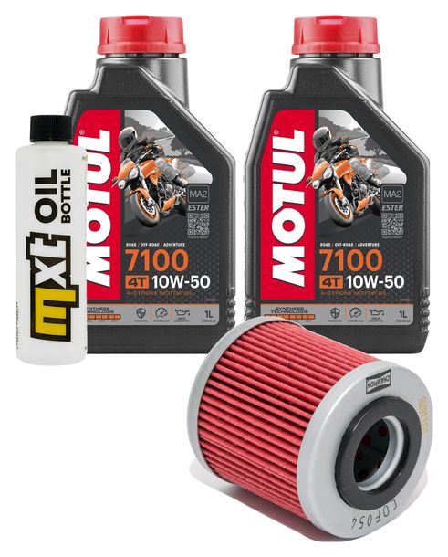 Inspektionspaket 2L 10W-50 + Ölfilter für Husqvarna SM R TC 450 / 510 ccm Bj. 2005 - 2007
