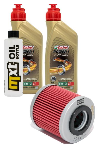 Inspektionspaket 2L 10W-50 + Ölfilter für Husqvarna SM R TC 450 / 510 ccm Bj. 2005 - 2007