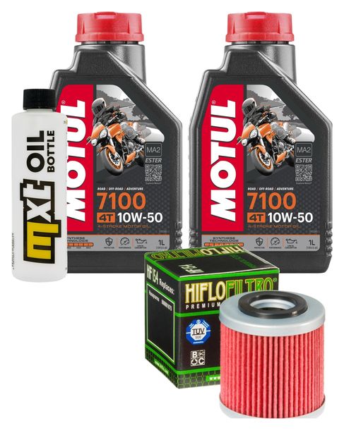 Inspektionspaket 2L 10W-50 + Ölfilter für Husqvarna SM R TC 450 / 510 ccm Bj. 2005 - 2007