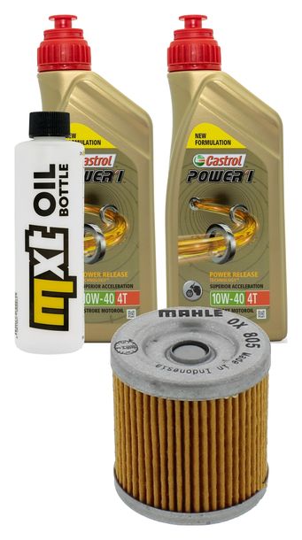 Inspektionspaket 2L 10W-40 + Ölfilter für Husqvarna SM S 610 ccm Bj. 1998 - 2004