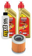 Inspektionspaket 2L 5W-40 + Ölfilter für Aprilia RS4 i.e., Husqvarna SMR TC TE 125 - 570 ccm Bj. 2000 - 2019