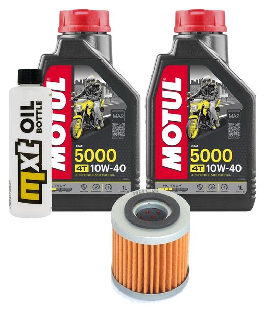 2L 10W-40 Inspection Package+oil filter for Husqvarna TC TE 610 ccm Year 1998 - 1999