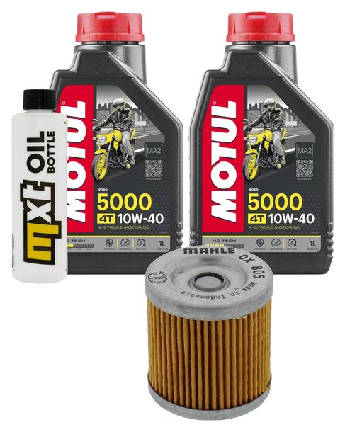 2L 10W-40 Inspection Package+oil filter for Husqvarna TC TE 610 ccm Year 1998 - 1999