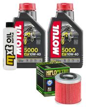 Pacote de Inspeção 2L 10W-40 + Filtro de Óleo para Husqvarna TC TE 610 ccm Ano. 1998 - 1999