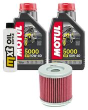 Pacote de Inspeção 2L 10W-40 + Filtro de Óleo para Husqvarna TC TE 610 ccm Ano. 1998 - 1999