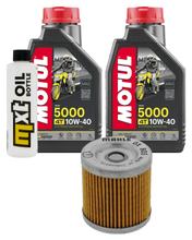 Pacote de Inspeção 2L 10W-40 + Filtro de Óleo para Husqvarna TC TE 610 ccm Ano. 1998 - 1999