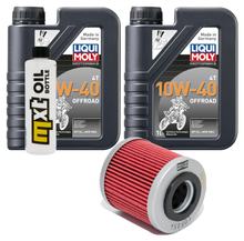 Inspektionspaket 2L 10W-40 + Ölfilter für Husqvarna TC TE 610 ccm Bj. 2000