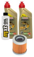 Inspectiepakket 2L 10W-40 + oliefilter voor Husqvarna TC TE 610 ccm Bj. 2000