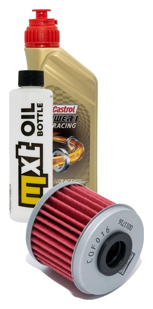 Paquete de inspección 1L 10W-50+filtro de aceite para Husqvarna TC TE 250 ccm Año 2010