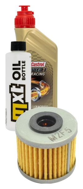 Inspektionspaket 1L 10W-50 + Ölfilter für Husqvarna TC TE 250 ccm Bj. 2010