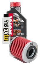 Paquet d'inspection 1L 10W-50+filtre à huile pour Husqvarna TC TE 250 ccm Année 2010
